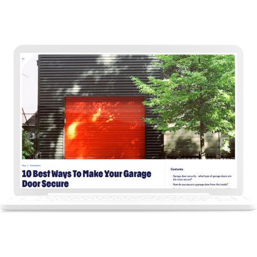 Stashbee - garage door